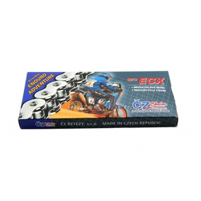 Honda CRF250R/X 520 120 Link X-ring Chrome Chain - CZ Chain 