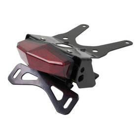 DRC Honda CRF250L 12-16 Edge Tail Light Holder Kit - Red Lens