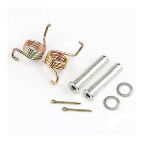 DRC HONDA XR400R XR600R XR650L KAWASAKI KLX250 KLX300 FOOTPEGS SPRING-PIN SET