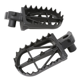 Zeta Honda XR190 17-25 CRF150F 03-20 CRF230F 03-19 CRF250F 19-25 CrMO Wide Mid Foot Pegs