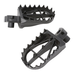 Zeta Kawasaki KX65/80/85/100/112 KLX140 CrMO Wide Mid Foot Pegs