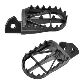 Zeta Honda CR125 CRR250 / CRF1100L Africa Twin / CRF150 CRF250 CRF300 CRF450 / XL750 Transalp CrMO Wide Mid Foot Pegs