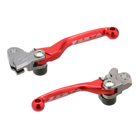 Zeta Kawasaki / Suzuki / Yamaha Pivot Lever Set FP - Red