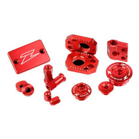 Zeta Honda CRF450R/RX 21-25 Billet Kit - Red