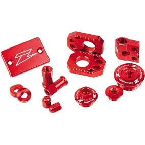 Zeta Kawasaki KX250F 17-19 KX450F 16-18 Billet Kit - Red