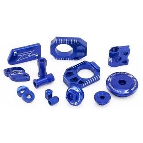 Zeta Yamaha WRF250 WRF450 YZ250FX YZ450FX Billet Kit - Blue