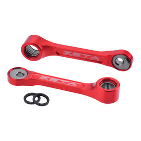 Zeta Honda CRF250R/ CRF250RX 22-24 CRF450R/CRF450RX 21-24 RSL-Adjustable Linkage - Red