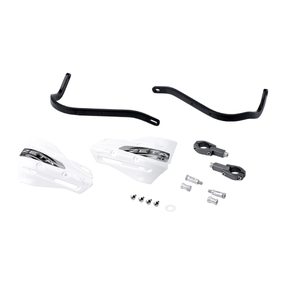 ZETA ARMOR HANDGUARD XC KIT FOR 28.6MM BAR BLACK/WHITE