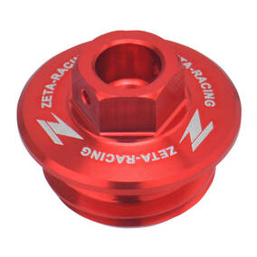 Zeta Gas Gas, KTM, Husqvarna Oil Filler Plug - Red