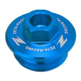 Zeta Gas Gas, KTM, Husqvarna Oil Filler Plug - Blue