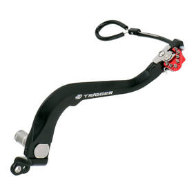 Zeta Honda Trigger Brake Pedal - Red 