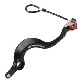 Zeta Suzuki Trigger Brake Pedal - Red