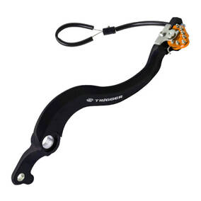 Zeta KTM Husqvarna Trigger Brake Pedal - Orange 