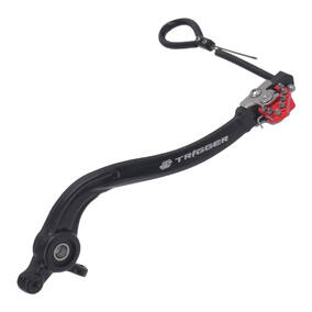 Zeta KTM GasGas Husqvarna Trigger Brake Pedal - Red