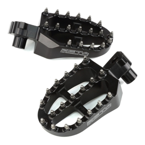 Zeta Yamaha Aluminium Foot Pegs - Black
