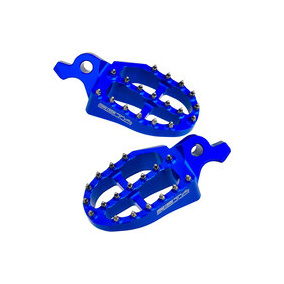Zeta Yamha WRF YZF 23-25 Aluminium Footpegs - Blue