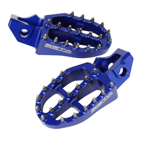 Zeta KTM Husqvarna Beta Aluminium Footpegs - Blue