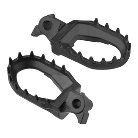Zeta Yamaha YZ 2-Stroke Max Foot Pegs - Black