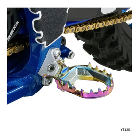 Zeta Yamaha YZ 2-Stroke Max Foot Pegs - Oil Slick