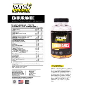 Endurance Capsules Ryno Power