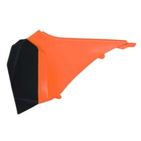 RTech KTM 125-450SX/SXF 11-12 125-500EXC/EXCF 12-13 Left Hand Air Box Side Panel Orange/Black