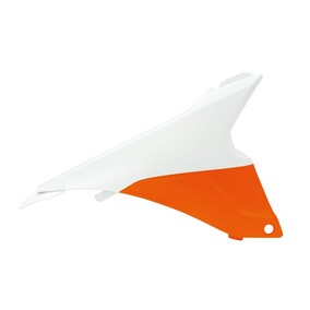 RTech KTM SX/SXF 13-15 Right Hand Air Box Side Panel Orange/White