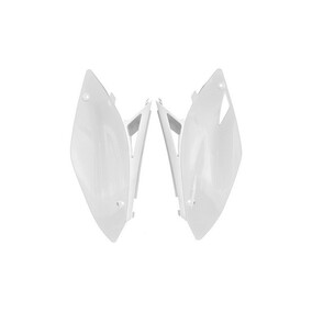 RTech Kawasaki KX250F 09-12 KX450F 09-11 White Side Panels