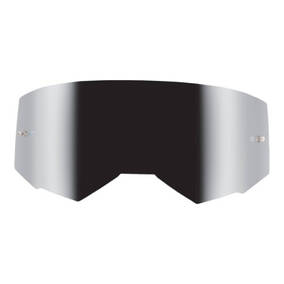 FLY GOGGLE SINGLE LENS SILV MIR/SMK w/POST