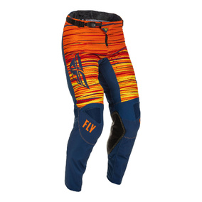 Fly Racing 2022 Kinetic Wave Pant - Navy / Orange