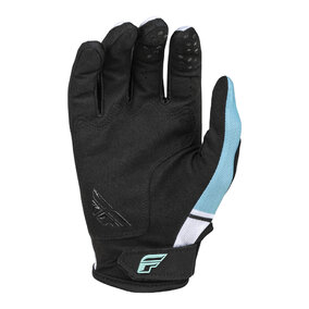 FLY KINETIC PRIX GLOVES WHITE/BLACK/HI-VIS MEDIUM
