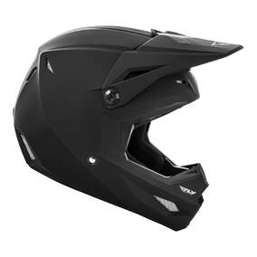 Fly Racing 2022 Youth Kinetic Helmet - Matte Black