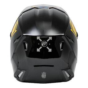 FLY KINETIC ECE MENACE HELMET BLACK/SUNRISE 2XL