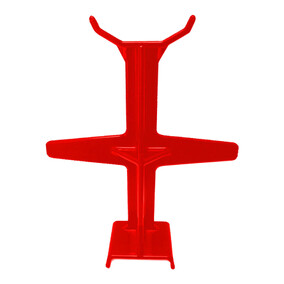 Whites Red Plastic Fork Support