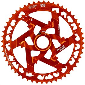 Helix Race 12sp 43-52T Aluminium Cluster - Orange