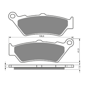 Goldfren Husqvarna 701 Enduro KTM 690 Enduro / 950 & 990 Adventure S3 Sintered Sports Front Brake Pads