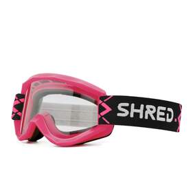 Goggles SHRED Soaza MTB Bigshow Black/Pink - Clear