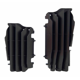 RTech Kawasaki KX250F KX250X 21-24 KX450F 19-23 KX450X 21-23 Black Oversized Radiator Louvres