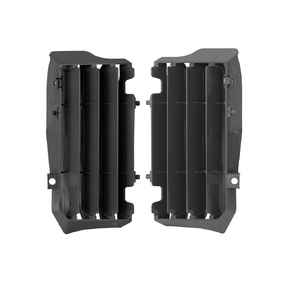 RTech Kawasaki KX450F 2024 KX450X 2024 Black Oversized Radiator Louvres