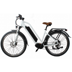 Charged 48V 300W Mid Drive Step Thru E Bike