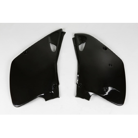 UFO Kawasaki KX125 KX250 92-93 Black Side Panels