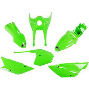 UFO Kawasaki KLX110 10-25 Green Plastics Kit