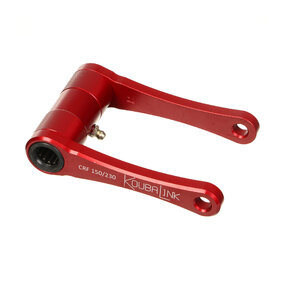 KOUBALINK HONDA CRF150F CRF230F 44mm LOWERING LINK - RED