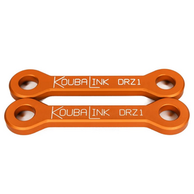 KOUBALINK SUZUKI RM125 RM250 DRZ400 19mm-32mm LOWERING LINK - ORANGE