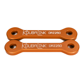 KOUBALINK SUZUKI DRZ250 01-20 44mm LOWERING LINK - ORANGE