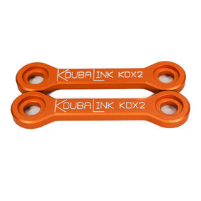 KOUBALINK KAWASAKI KDX200 95-06 KDX 220 97-06 41mm LOWERING LINK - ORANGE