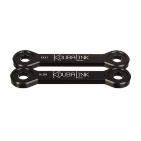 KOUBALINK KAWASAKI KLX300R 20-25 51mm-57mm LOWERING LINK - BLACK