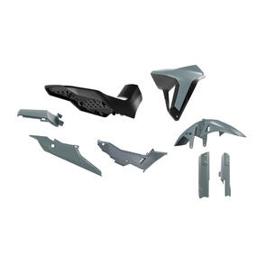 RTech Honda XL750 Transalp 23-26 Grey/Black Revolution Plastics Kit