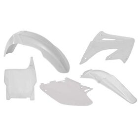RTech Honda CR125 / 250 04-07 White Plastics Kit
