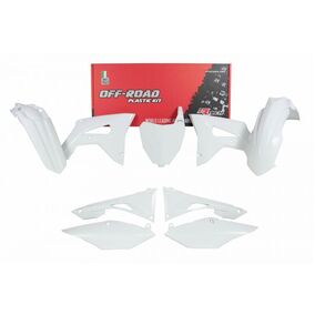 RTech Honda CRF250R 19-21 CRF450R 19-20 White Plastics Kit