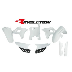 RTech Honda CRF250R 22-23 CRF450R 21-23 Revolution White Plastics Kit